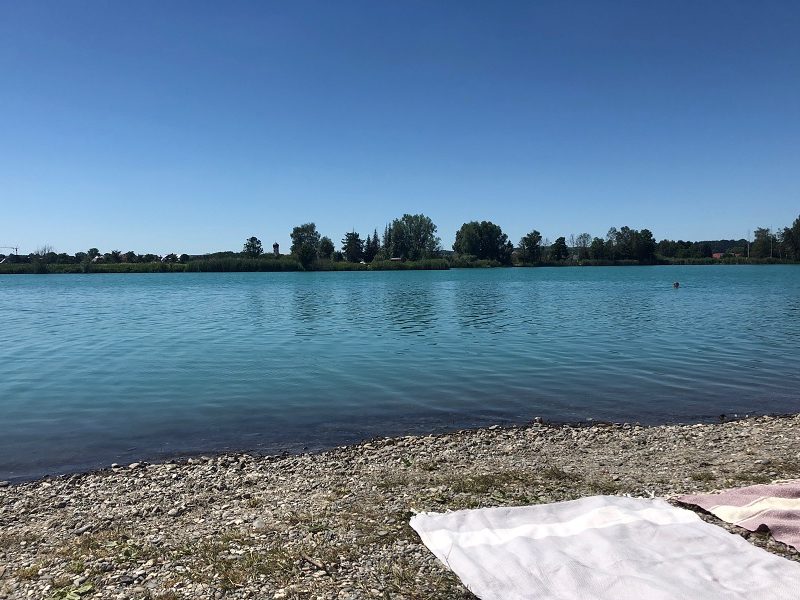 Ersingen Baggersee; Badeseen